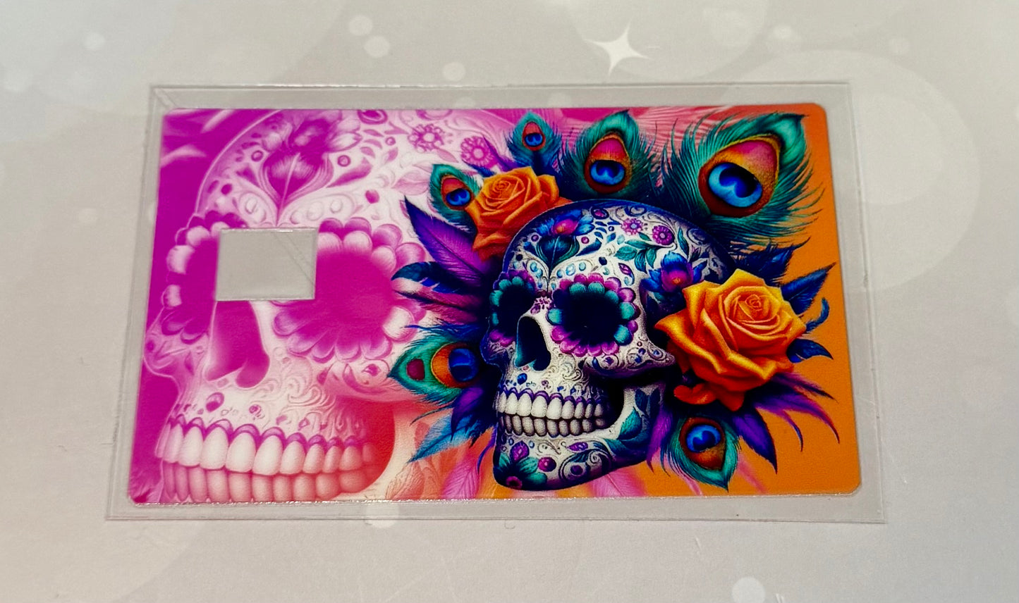 Card wrap stickers