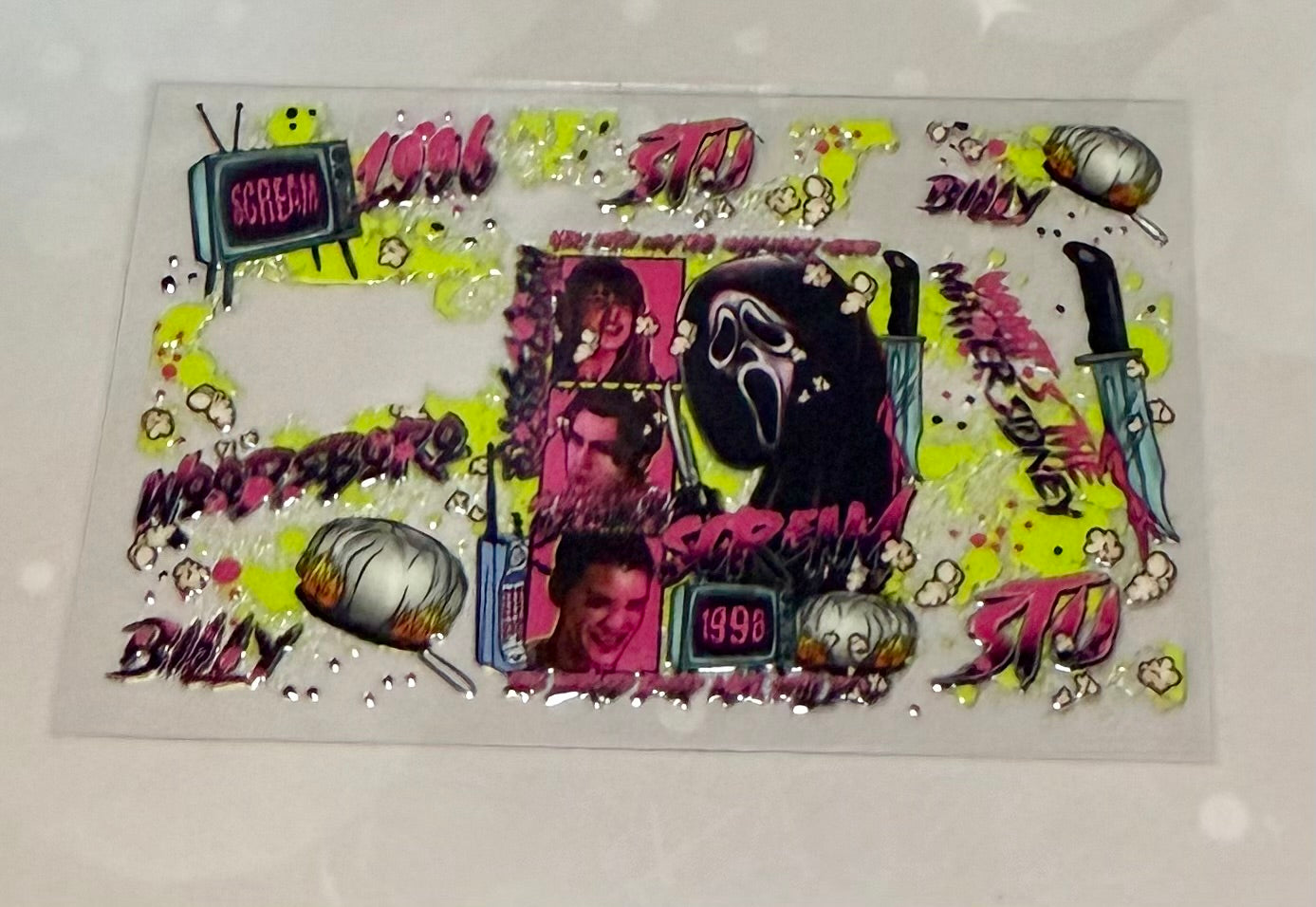 Horror themed credit card wraps