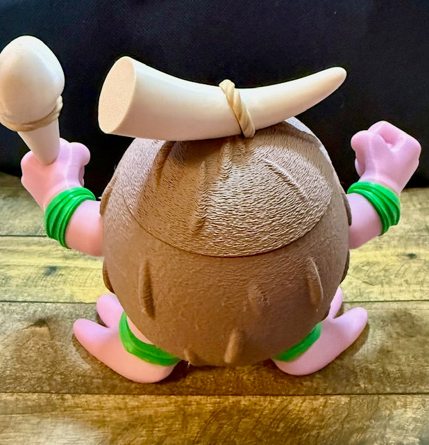 3d printed Kakamora container figure