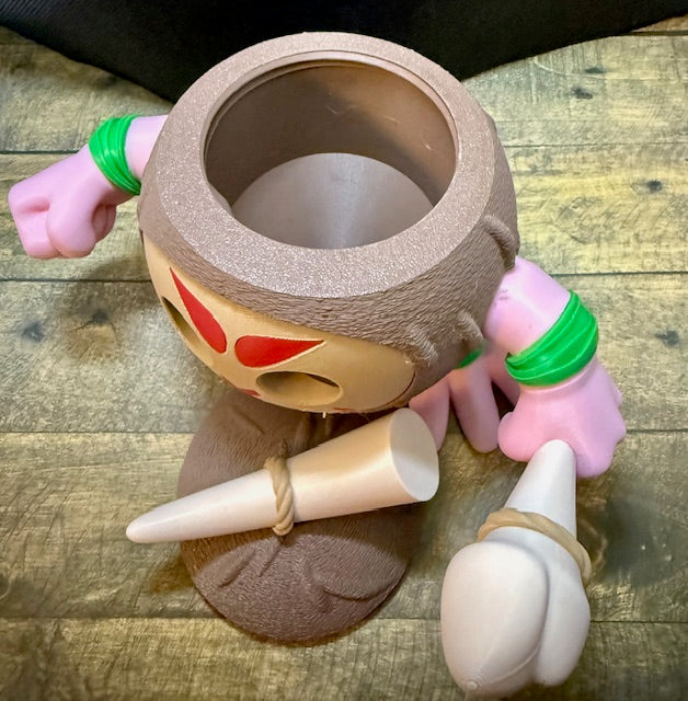 3d printed Kakamora container figure