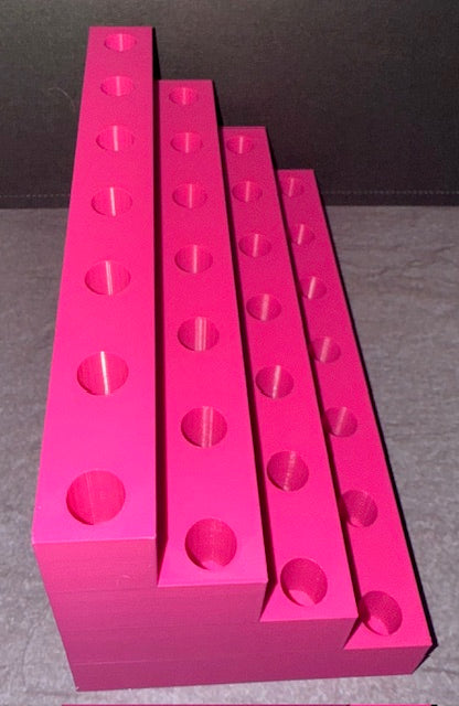 Beadable pen display stand