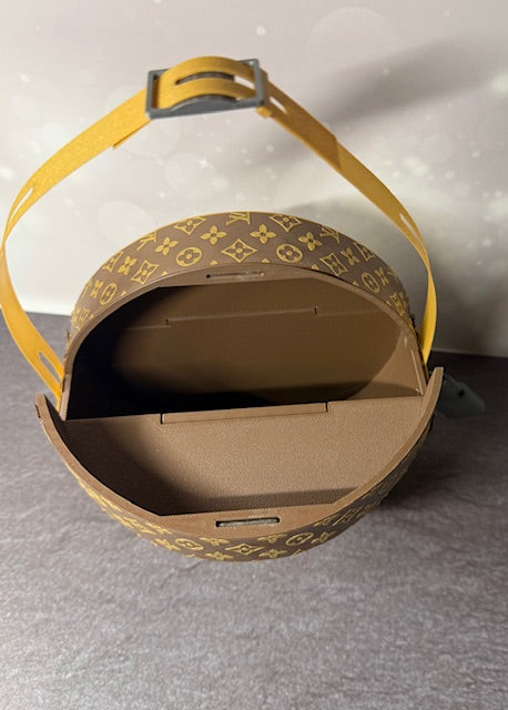 3d printed LV inspired display purse