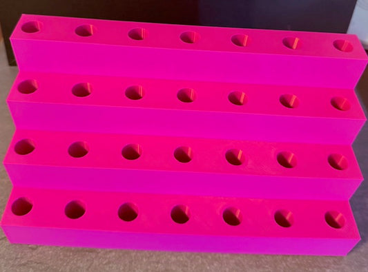 Beadable pen display stand