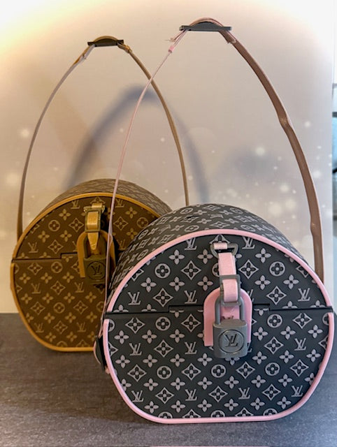 3d printed LV inspired display purse